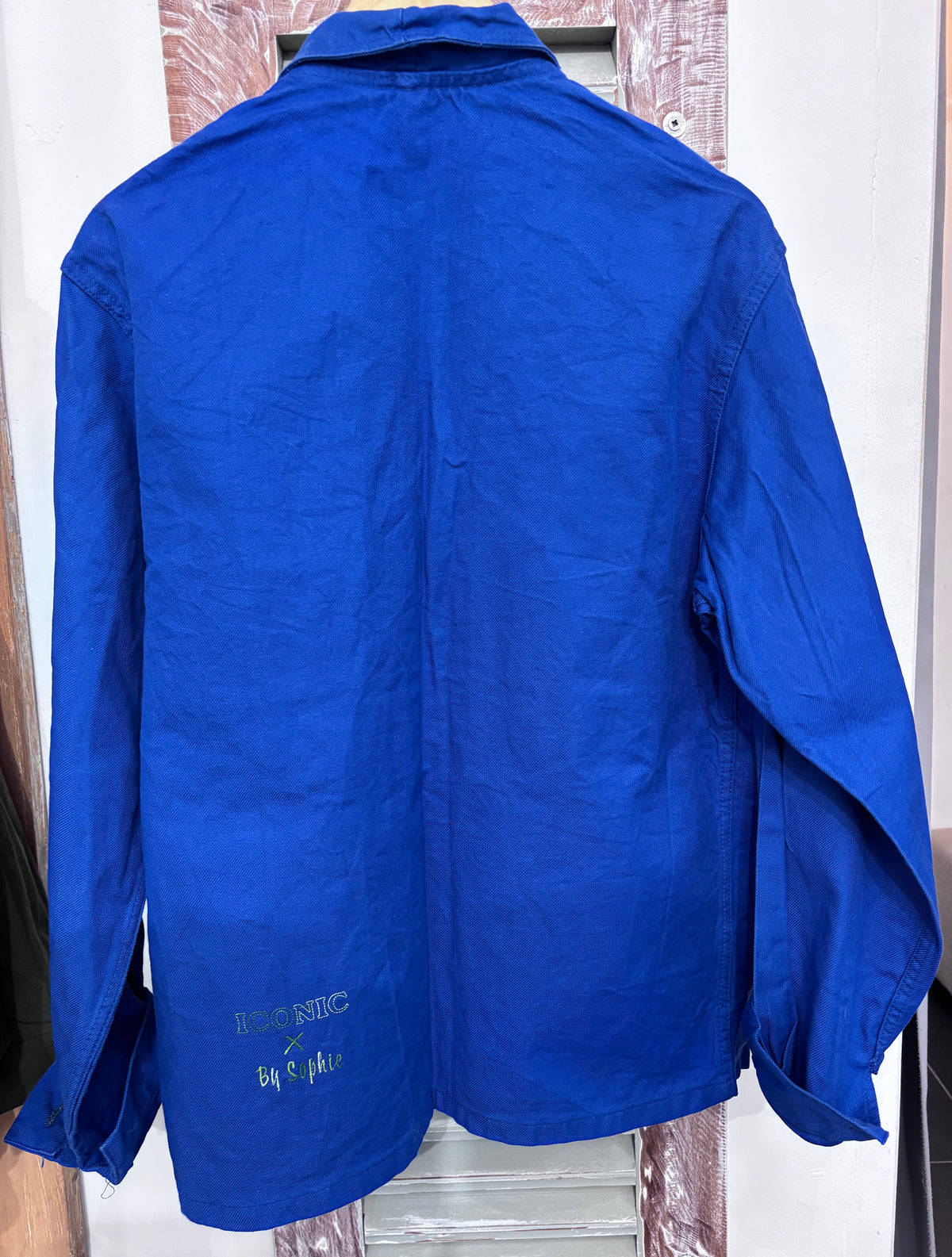 Bleu de Travail Vintage - Fleurs